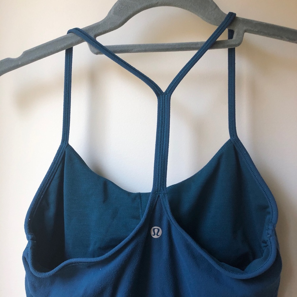 Lululemon Power Y Tank Teal